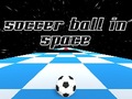 Gioco Soccer Ball in Space
