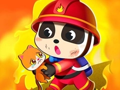 Gioco Piccolo panda pompiere .