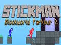 Gioco Stickman Blockworld Parkour 2