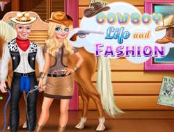 Gioco Vita e moda da cowboy .