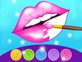Gioco Glitter Lips Coloring Game