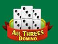 Gioco All Threes Domino