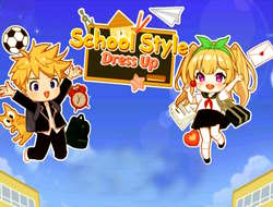 Gioco Vesti lo stile della scuola .