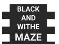 Gioco Maze Black And Withe