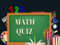 Gioco Math Quiz 