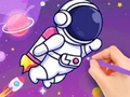 Gioco Coloring Book: Astronaut