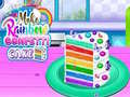 Gioco Make Rainbow Confetti Cake
