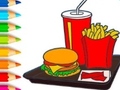 Gioco Coloring Book: Hamburger