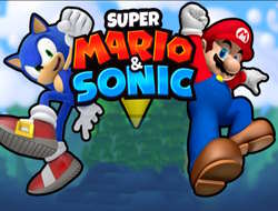 Gioco Super Mario e Sonic .