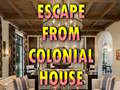Gioco Escape From Colonial House