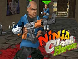 Gioco Ninja Scontro Eroi 3D 