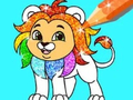 Gioco Coloring Book: Lion