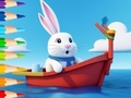 Gioco Coloring Book: Sailing Rabbit