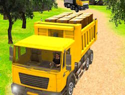 Gioco Autista di camion carico fuoristrada 3D .