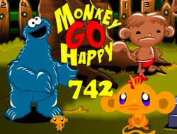 Gioco Monkey Go Happy Fase 742 