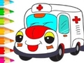 Gioco Coloring Book: Ambulance