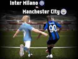 Gioco Intera Milano vs. Manchester City.