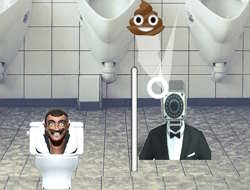 Gioco Skibidi Testa da calcio WC .