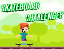 Gioco Sfide di skateboard .