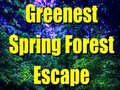 Gioco Greenest Spring Forest Escape 