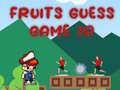 Gioco Fruits Guess Game2D