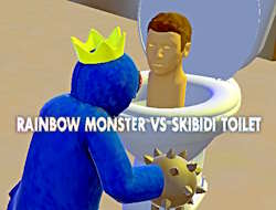 Gioco Toilette Rainbow Monster VS Skibidi 