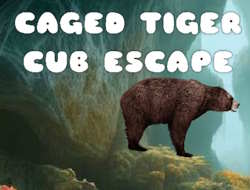 Gioco Fuga dal cucciolo di tigre in gabbia 