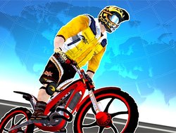 Gioco Trial Bike Racing Scontro .