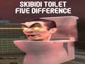 Gioco Skibidi Toilet Five Difference