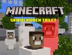 Gioco Toilette nascosta Skibidi di Minecraft 