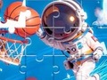 Gioco Jigsaw Puzzle: Space Basketball