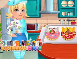 Gioco L'atmosfera della ciambella in cucina di Roxie .