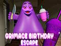 Gioco Grimace Birthday Escape