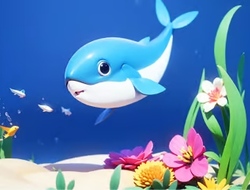Gioco Libro da colorare: Seaworld 