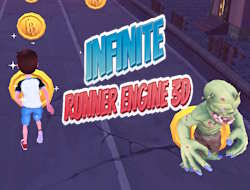 Gioco Motore 3D Runner infinito! 