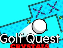 Gioco Ricerca del golf: cristalli .