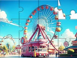 Gioco Puzzle: parco divertimenti 