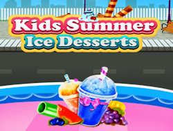 Gioco Dessert ghiacciati estivi per bambini 