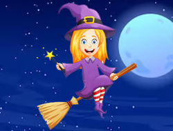 Gioco Libro da colorare: Ragazza di Halloween 