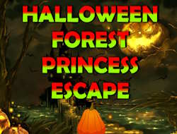Gioco Fuga della principessa della foresta di Halloween 