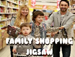 Gioco Puzzle per la spesa in famiglia 