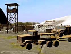 Gioco Trasporto veicoli militari .