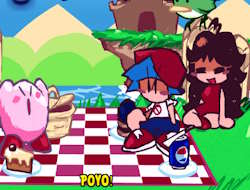 Gioco Melody Mayhem di Friday Night Funkin Kirby .