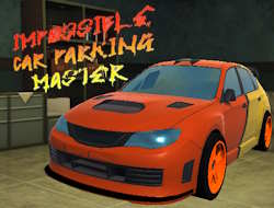 Gioco Maestro del parcheggio auto impossibile 