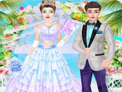 Gioco Abito da sposa congelato .