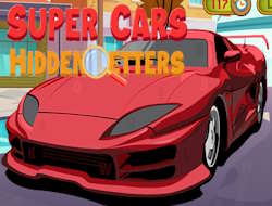 Gioco Lettere nascoste delle supercar .