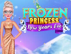Gioco Capodanno della Principessa Frozen .