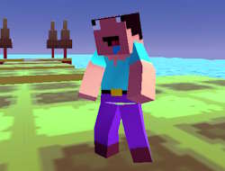 Gioco Parkour Craft Noob Steve 2.