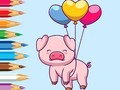 Gioco Coloring Book: Balloon Pig