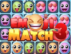 Gioco Emoji Match 3.